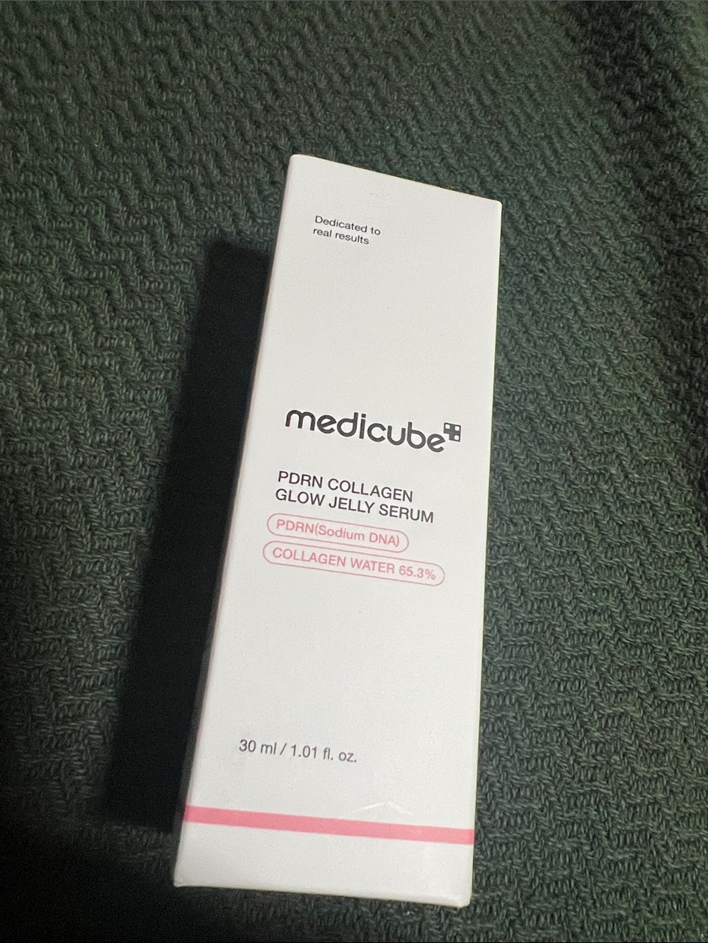 Medicube PDRN Collagen Glow Jelly Serum — White with Pink Accent